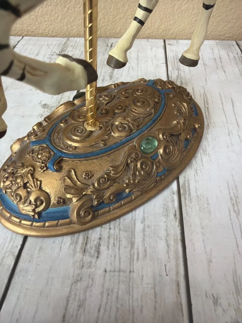 Set of 3 Willitts Carousel Classics Ann Dezendorf Ltd Ed Horse Zebra Eagle Back - Picture 13 of 16